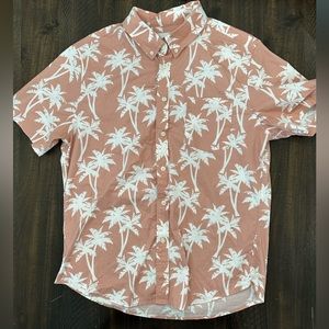Goodfellow Men’s L Hawaiian Style Button Up Shirt
